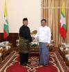 MoFA Union Minister receives Ambassador of Brunei to Myanmar