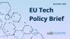 EU Tech Policy Brief: December 2025