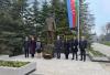 Azerbaijani delegation visits monument to National Leader Heydar Aliyev in Serbia