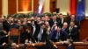 Albanian lawmakers scuffle, set off flares during parliament session