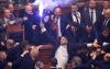 Fight breaks out in Albanian parliament as MPs light flares and throw water