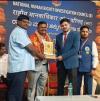 Human Rights Investigation felicitates 108 Ambulance state chief Hanumanthappa