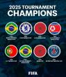 FULL LIST: From Morocco to Chelsea, 2025 FIFA tournament winners unveiled