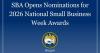 Nominations Open for 2026 National Small Business Week Awards