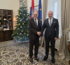 Grlic Radman confirms Croatia’s Support for the European path of BiH at Meeting with Schmidt