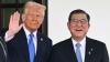 Trump meets with Japanese prime minister as tariff threat looms large