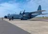 NAF C-130 departs Burkina Faso, arrives The Gambia en route Portugal for maintenance
