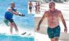 Liev Schreiber waterskis in Barbados just weeks after mystery hospitalization left him 'embarrassed'