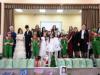 Leyla Aliyeva, Arzu Aliyeva, and Alena Aliyeva visit Special Boarding General Education School ...