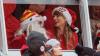 Taylor Swift Styles a Festive Kansas City Chiefs vs. Denver Broncos Christmas Game Outfit