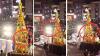 Indore News: Right-Wing Activists Uproot X-Mas Tree, Destroy Decorations At Hub Food Street Calling It ‘Western Culture Influence— VIDEO