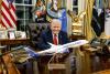 Trump shows off design for ‘America First 250’ plane in flurry of morning social media posts