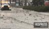 Flood alerts issued across California as powerful storms batter region