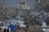 Freezing rain floods Gaza camps as displaced Palestinians face even worse conditions