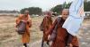 Buddhist monks on cross-country Walk for Peace arrive in Georgia