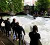 Germany: Controversy erupts over surfing in a Munich park after the removal of a wave-creating device