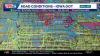 Iowa weather: Gusty winds causing blowing snow and travel impacts this morning