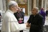 Prof. Edmund Frank of St Aloysius University meets Pope Leo XIV with the Indian Prison Ministry Delegation at Vatican
