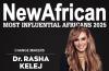 100 Most Influential Africans 2025: New African Magazine of UK recogines Merck Foundation CEO DR. Rasha Kelej
