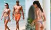 England footballer Trent Alexander-Arnold's stunning model girlfriend Estelle Behnke steals the show in a thong bikini as they enjoy a winter break in Barbados