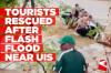 Tourists rescued after flash flood near Uis