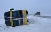 Gallery: Ecolines bus crashes off snowy Tallinn–Narva Highway
