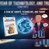 A year of tariffs, technology, and Trump