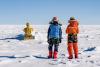 The duo kite-skiing 4000 kilometres across Antarctica for science