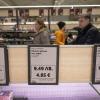 Prices are displayed in both levs and euros ahead of Bulgaria's adoption of the euro on January 1, 2026