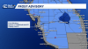 Frost advisory for portions of Southwest Florida's Gulf Coast New Year's morning