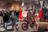 WATCH: Molotov cocktail hits Iranian police as protests escalate