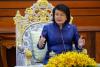 Cambodian National Assembly President Receives Private Donat...