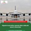 Nigeria’s Airline Seat Capacity Falls 3.7% in Dec 2025