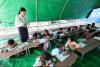 Displaced Cambodian Students Resume Classes in Temporary She...