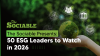 The Sociable Presents: 50 ESG Leaders to Watch in 2026