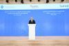 President Ilham Aliyev delivered speech at official opening of 240 MW Khizi-Absheron Wind Power Plant in Baku-