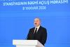 President Ilham Aliyev: Azerbaijan has earned a great image and reputation as a reliable partner on a global scale