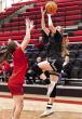 North Rock Creek Lady Cougars scrimmage Prague over Christmas Break