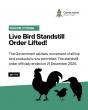 Cayman: Standstill Order Lifted: Movement of Live Bird Products Now Permitted