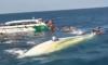 One dead after tourist speedboat crash throws 55 people into the sea off Thailand leaving them clinging to each other to stay afloat