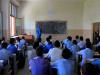 Bereft of buildings, Afghan students forced to attend school under sky