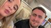 Luke Littler and girlfriend Faith enjoy champagne as they fly to Bahrain in luxury for World Series of Darts