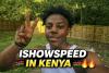 IShowSpeed Soars Over Nairobi, Grows to 48 Million Subscribers in Kenya Visit
