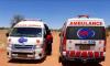 Rural ambulances travelling from faraway towns