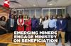 Mines ministry engages with emerging miners on inclusive sector development