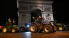 French farmers drive 350 tractors to Parliament to protest low incomes, EU trade deal