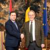 Ambassador Balayan briefed President de Roover on key achievements of the Armenia–EU partnership, highlighting that relations have entered a new stage ahead of the first Armenia–EU summit in May