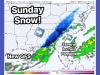 Alabama, Georgia, Tennessee, and the Carolinas Could See Rare Sunday Snow as Forecast Models Push Winter Storm Deeper Into the South