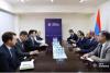 Regional Director of the U.S. Trade and Development Agency holding  talks in Yerevan 