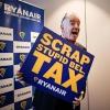 Ryanair chief executive Michael O'Leary hit out at Belgium for increasing taxes on air transport
